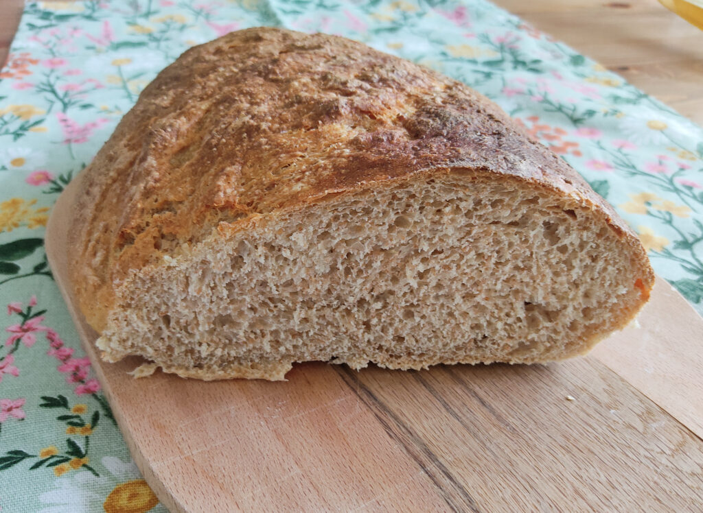 Jednoduchý domáci chlieb
